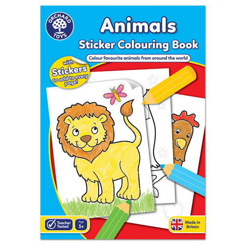 Animals Colouring Book - Page Turn Fun