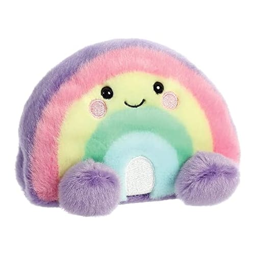 Palm Pals Vivi Rainbow 5in - Cozy Plush Pick