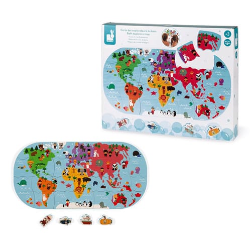 Bath Explorers Map - Bathtime Joy Pick