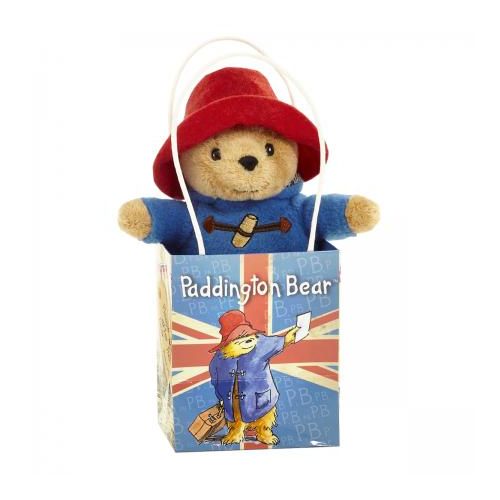 Classic Paddington Bear in Union Jack Bag - Sweet Snuggle Pal