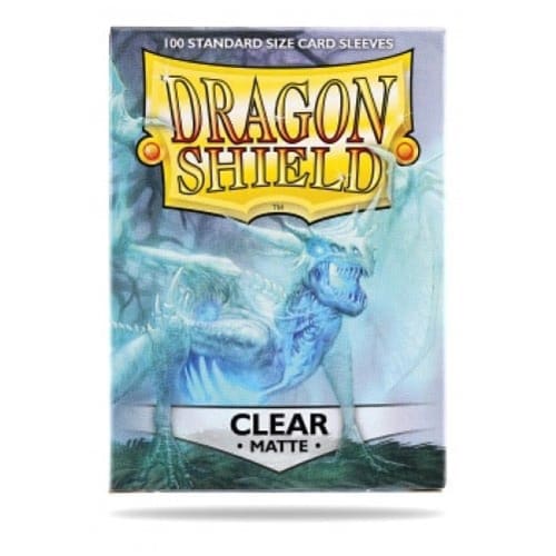 Dragon Shield Matte Clear Sleeves (100) - Easy Family Fun