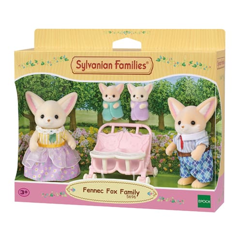 Sylvanian Families Fennec Fox Family - Playhouse Ready Fun