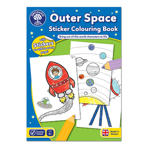 Outer Space Colouring Book - Bedtime Book Pick
