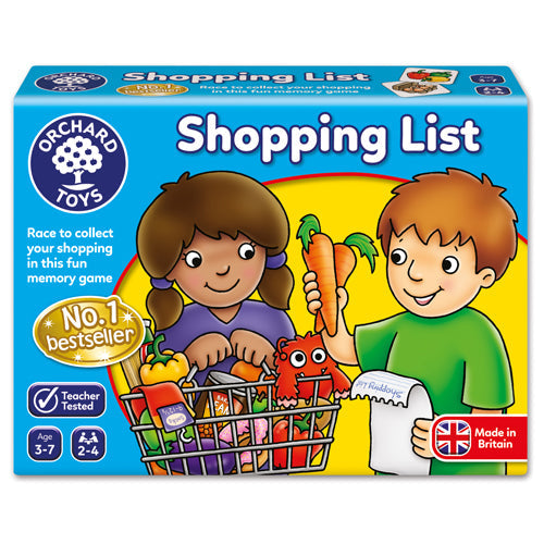 Shopping List - Little Hands Fun