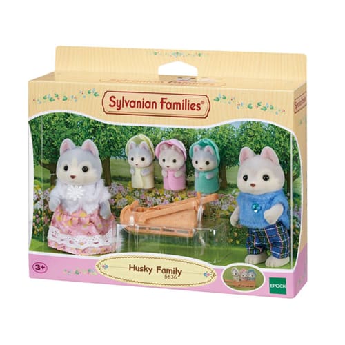 Sylvanian Families Husky Family - Story Time Friend
