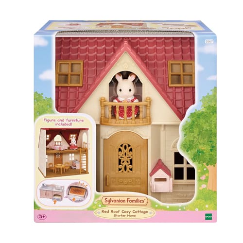 Sylvanian Families Red Roof Cosy Cottage Starter Home - Weekend Craft Pick