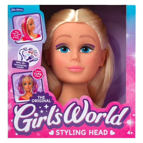Girl’s World Styling Head - Make and Play