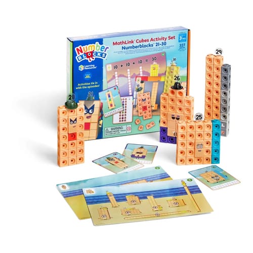 Cubes 21-30 Activity Set - Maker Play Pick