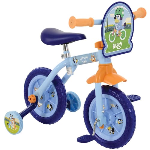 Bluey 2 in 1 10″ Training Bike - Zoom Play Time