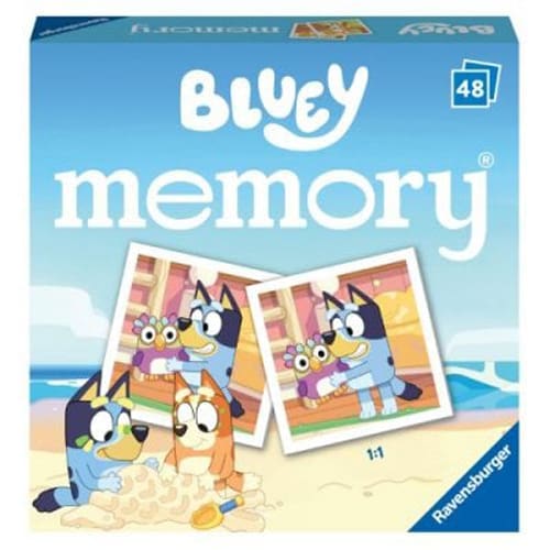 Ravensburger Bluey Mini Memory Game - Garage Ready Fun