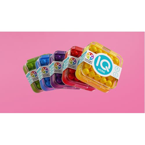 Smart Games IQ Mini – Assorted (One Supplied) - Quiet Play Choice