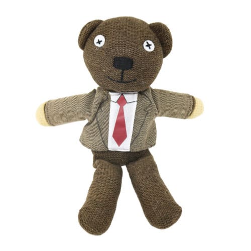 TY Mr Bean Teddy Jacket & Tie - Gentle Cuddle Toy