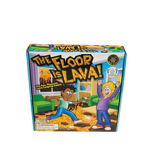 The Floor is Lava! - Rainy Day Play