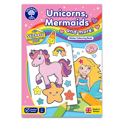 Unicorns, Mermaids and More Colouring Book - Story Shelf Choice