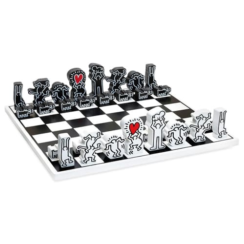 Vilac – Keith Haring Chess Game - Quick Play Rounds